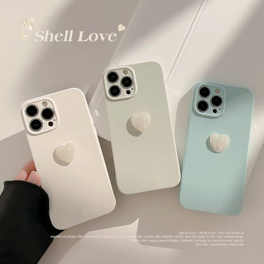 Shell Heart Case Phone