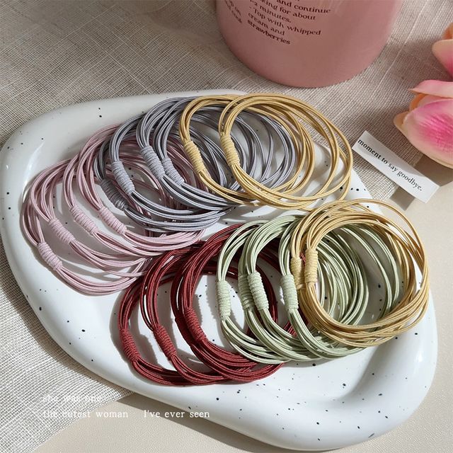 Color Hair Tie / Set