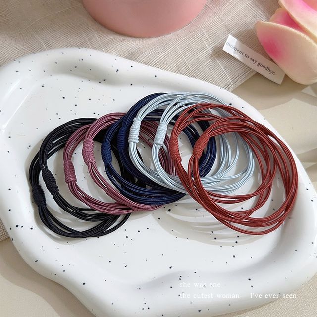 Color Hair Tie / Set