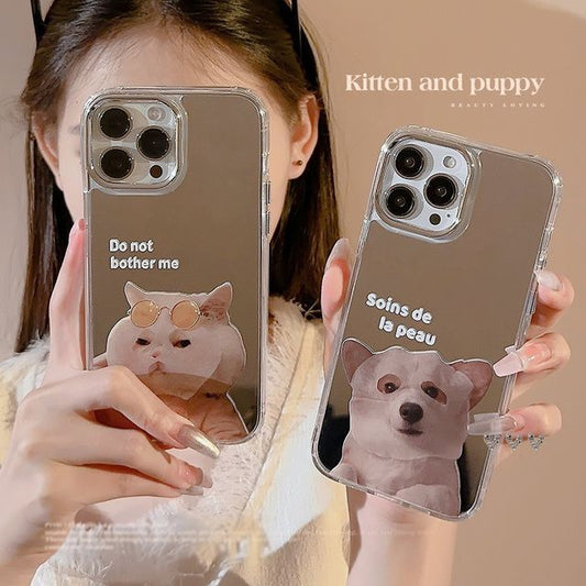 Animal Mirrored Phone Case