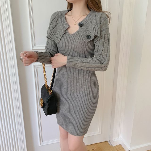 Cardigan Plain Cropped