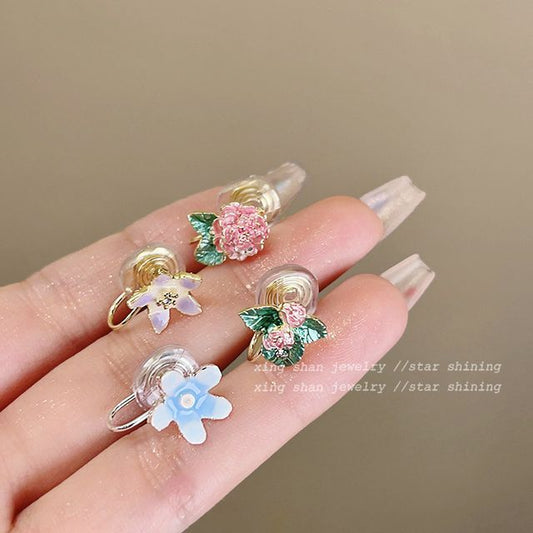 Designs) (Various 4: Floral of Earring Alloy Set