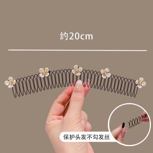 Acrylic Alloy Hair Comb (Various Designs)