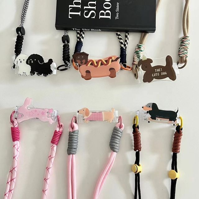 (Various Lanyard Designs) Animal Clip Phone On