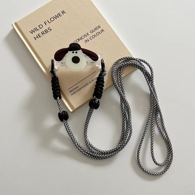 (Various Lanyard Designs) Animal Clip Phone On