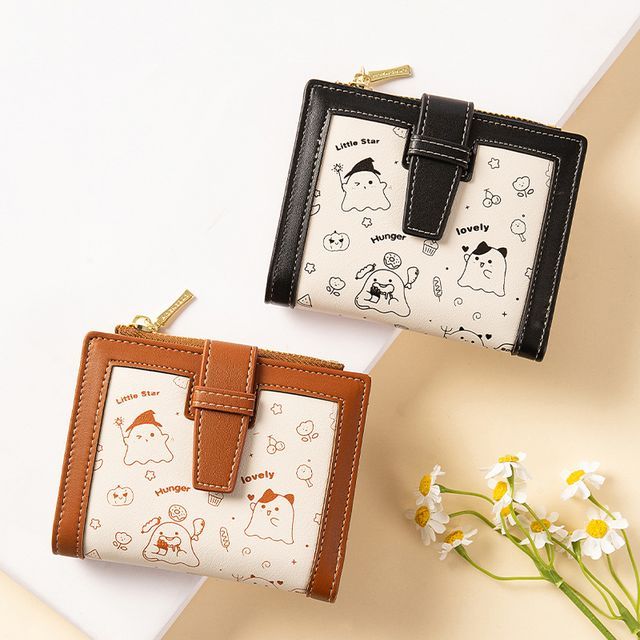 Cartoon Bifold Short Wallet