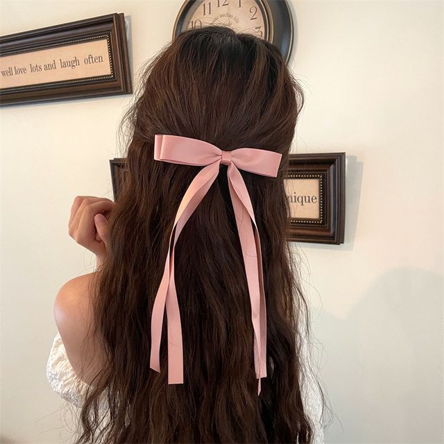 Bow Fabric Hair Clip