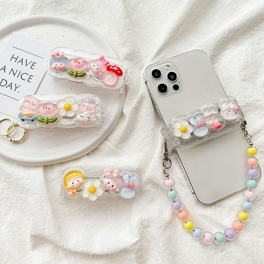 Clip Strap On Cartoon Phone (Various Designs)