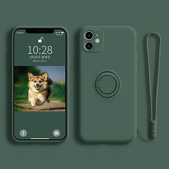Plain Phone Case Ring Stand