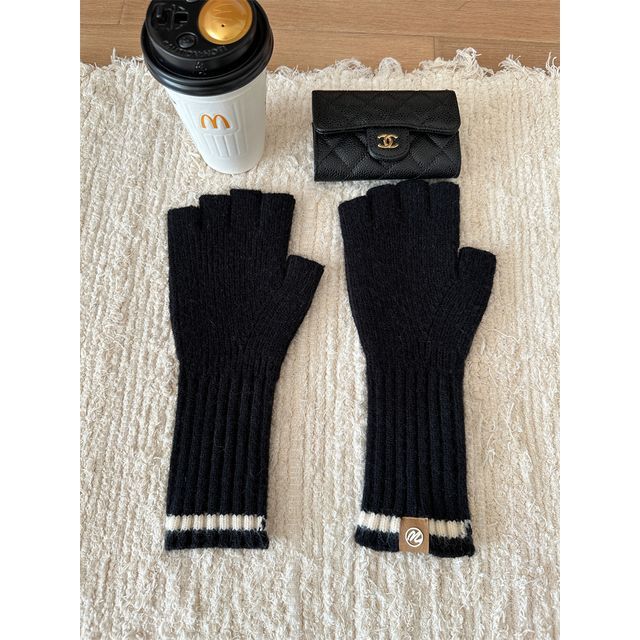 Gloves Fingerless Knit