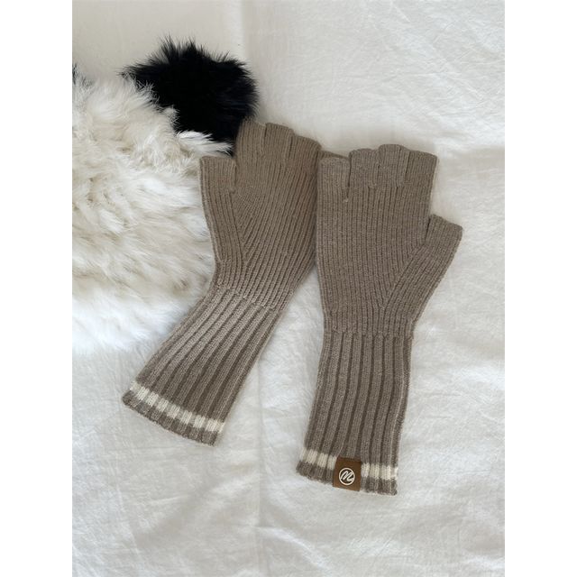 Gloves Fingerless Knit