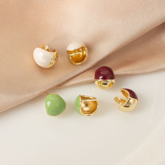 Ear Bead Earring Stud Clip-On /