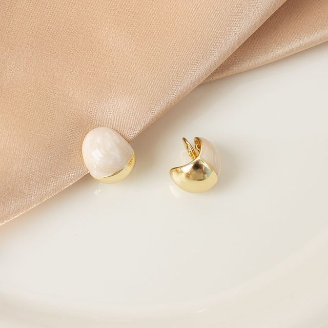 Ear Bead Earring Stud Clip-On /
