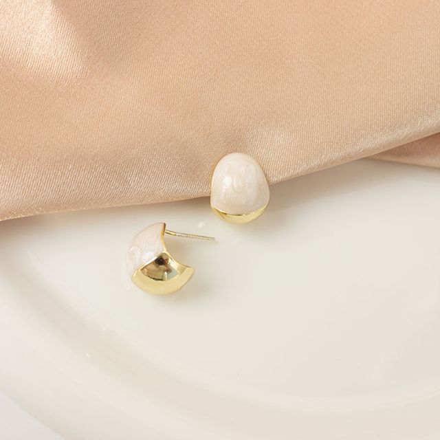 Ear Bead Earring Stud Clip-On /