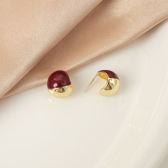 Ear Bead Earring Stud Clip-On /