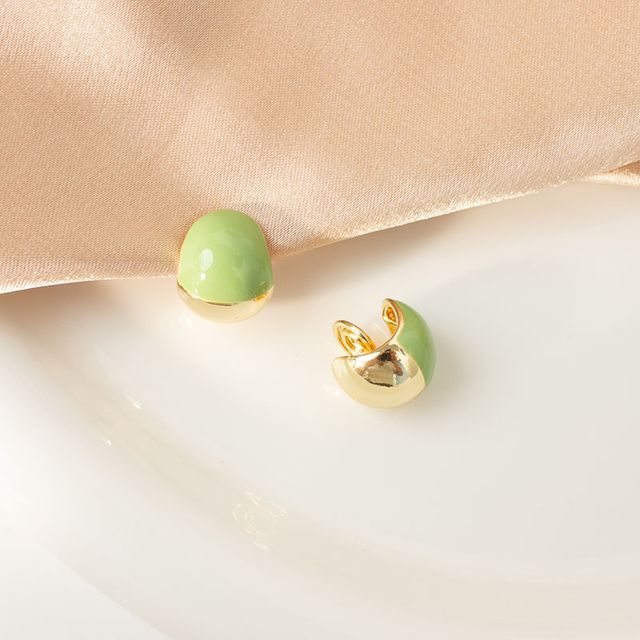 Ear Bead Earring Stud Clip-On /