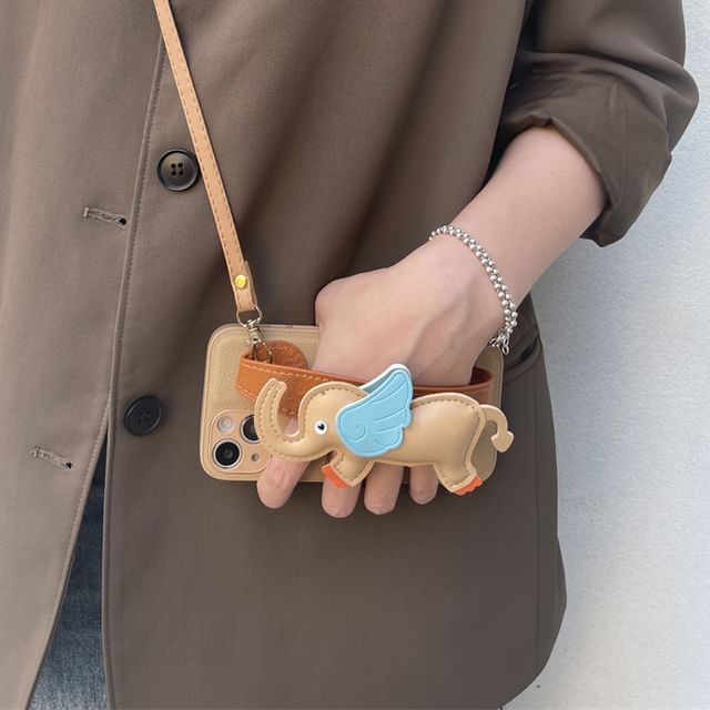 Case Elephant Strap Phone