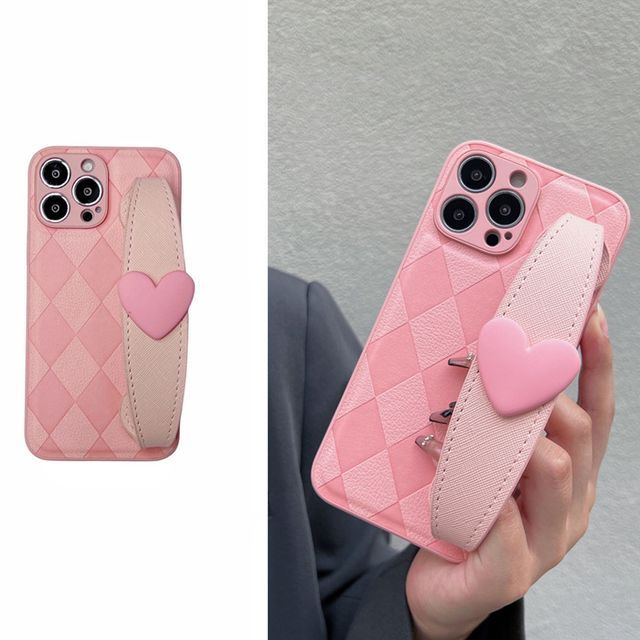 Strap Case Heart Phone