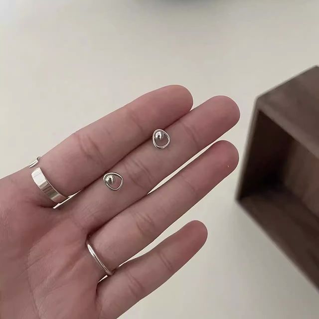 Alloy Stud Earring Bead