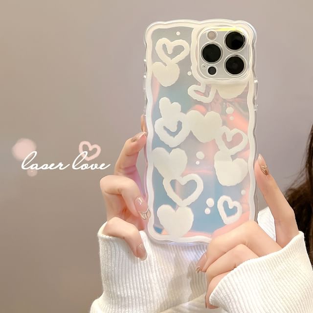 Heart Case Holographic Phone