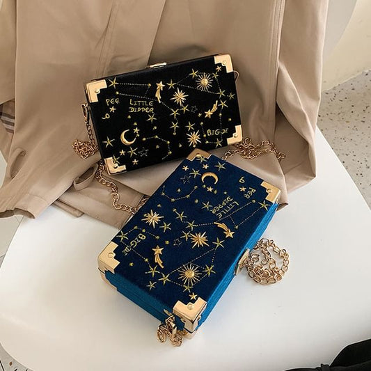 Crescent Crossbody Box Bag