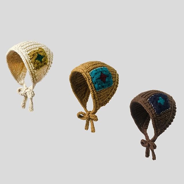 Earmuffs Patchwork Knit