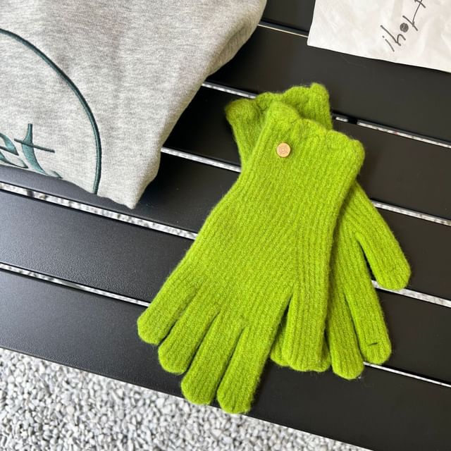 Gloves Knit Plain