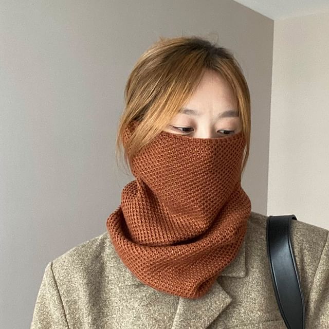 Multi-Way Beanie / Plain Scarf Knit
