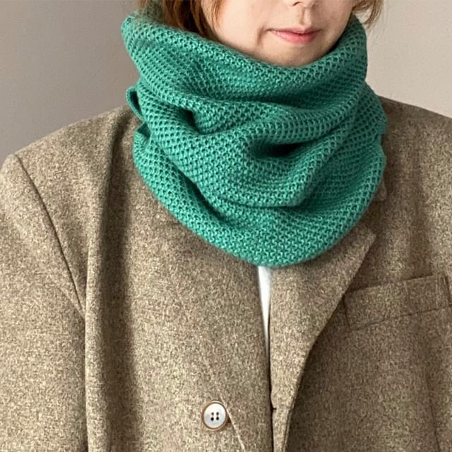 Multi-Way Beanie / Plain Scarf Knit