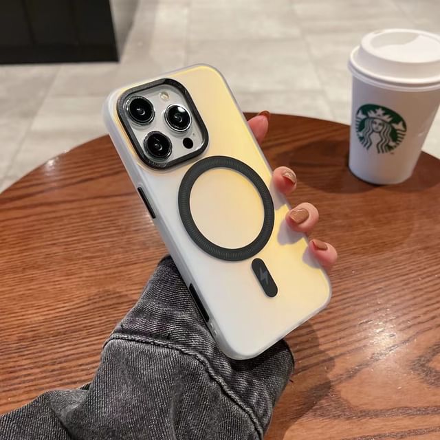 Frosted Case Phone MagSafe