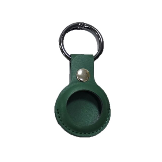 AirTag Faux Leather Holder Keyring