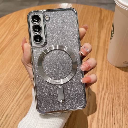 Case Magnetic Glitter Phone