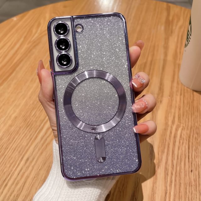 Magnetic Phone Case Glitter