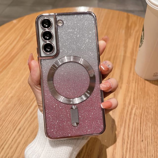 Case Phone Magnetic Glitter