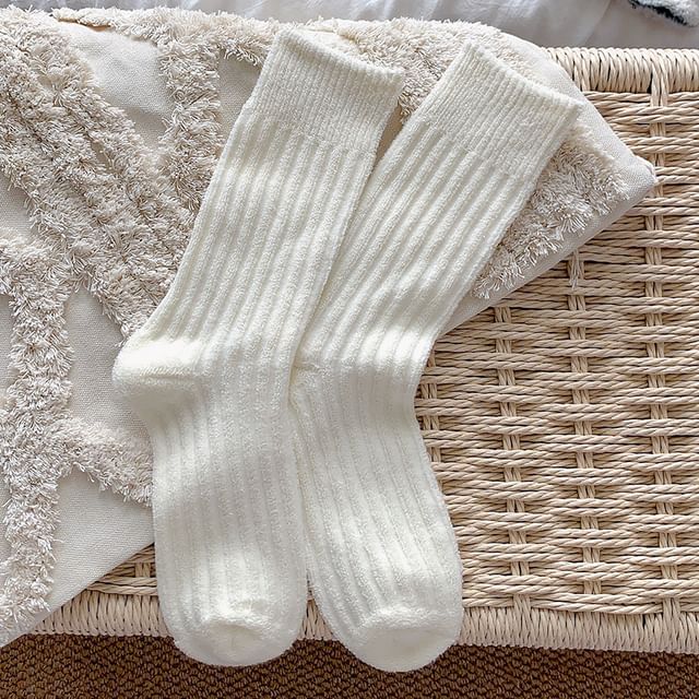 Plain Short Socks Set