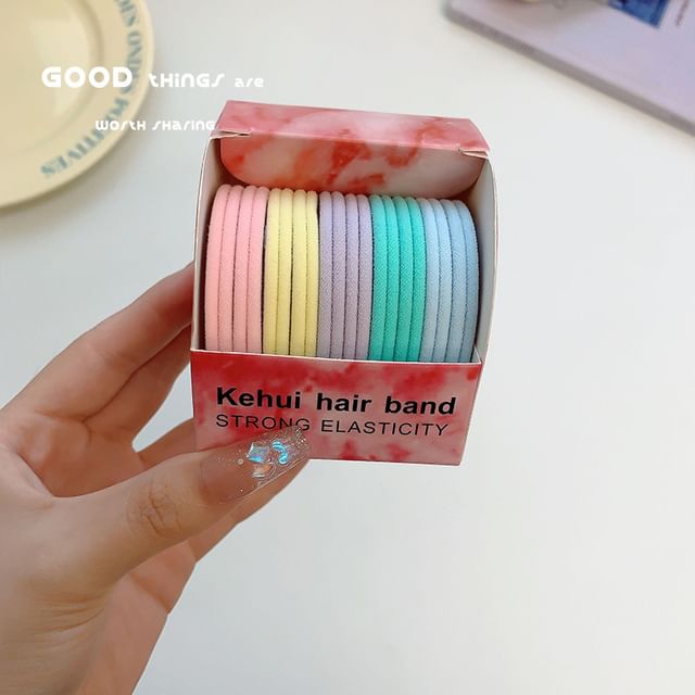 Plain Hair Tie Set