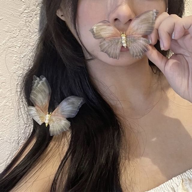 Hair Butterfly Clip Acrylic