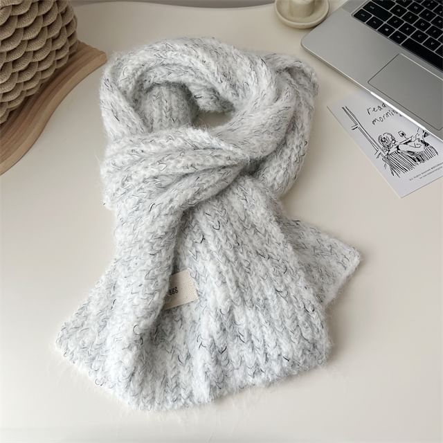 Knit Plain Scarf