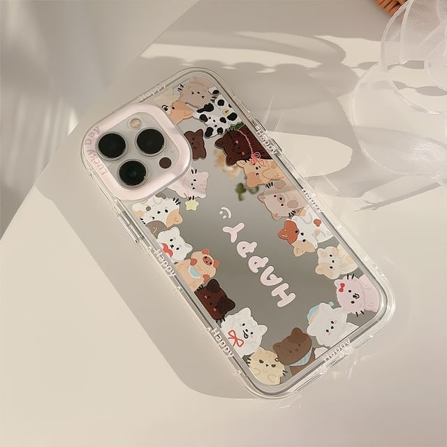 Cat Mirrored Phone Case