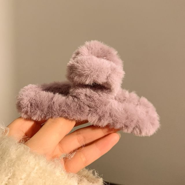 Clamp Chenille Plain Hair