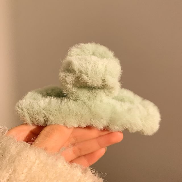 Clamp Chenille Plain Hair