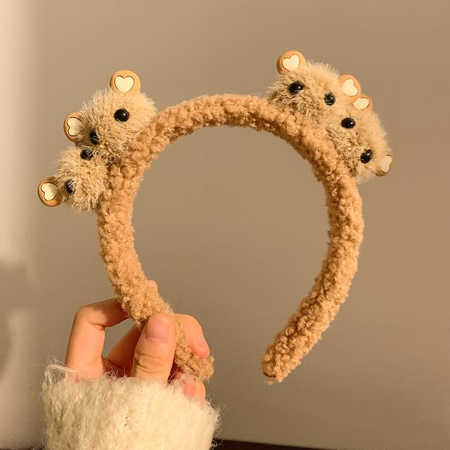 Chenille Headband Animal