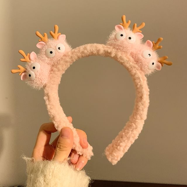 Chenille Headband Animal