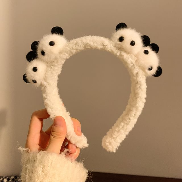 Chenille Headband Animal