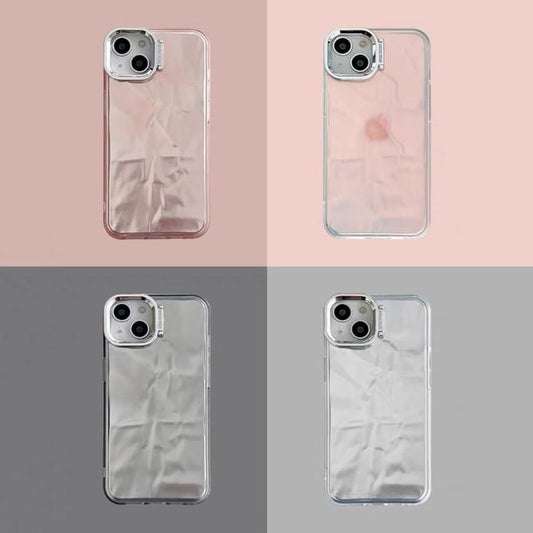 Phone Textured Holographic Stand Case