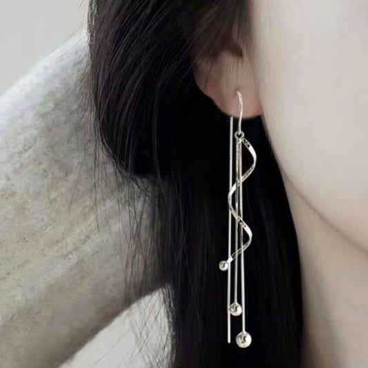 Wavy Threader Earring