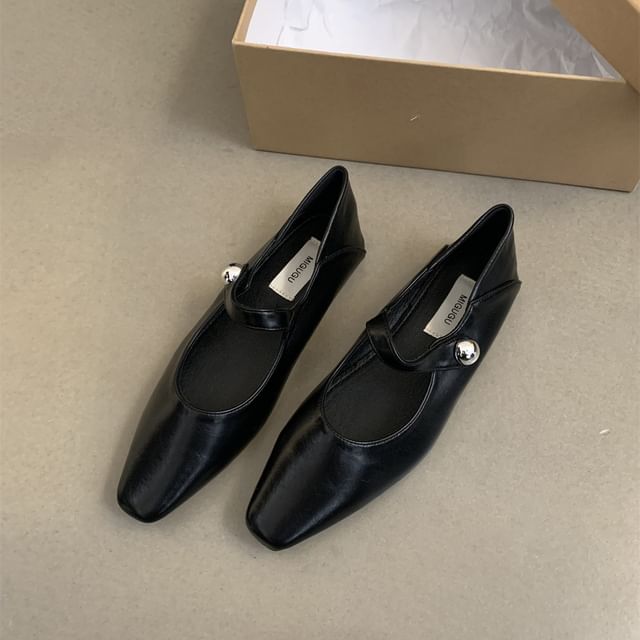 Flats Square Toe Mary Jane