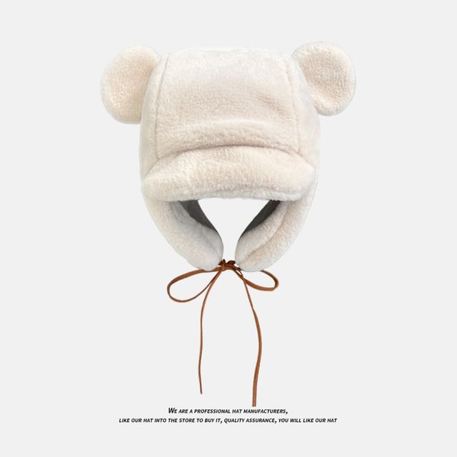 Bear Trapper Hat Ear Chenille