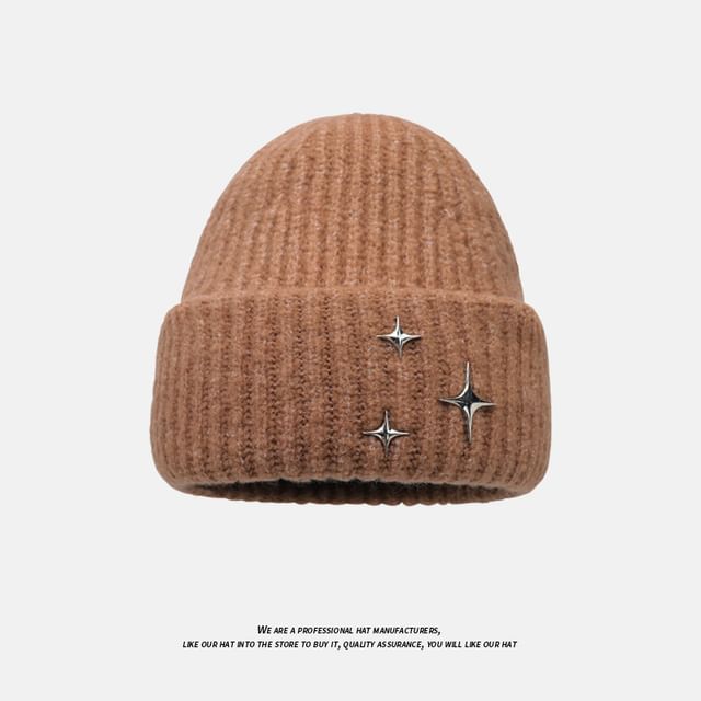 Knit Star Beanie
