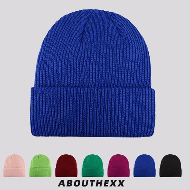 Plain Beanie Knit